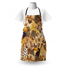 Tropical Bengal Toucan Apron