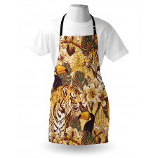 Tropical Bengal Toucan Apron