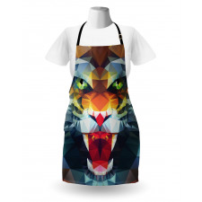 Abstract Portrait Animal Apron