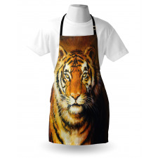 Oil Painting Style Animal Apron