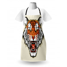 Ready to Attack in Jungle Apron