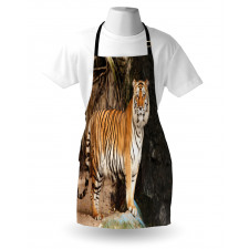 Alert Angry Royal Feline Apron