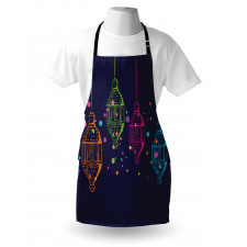 Candles in the Night Apron