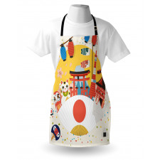 Japanese Kawai Pattern Apron