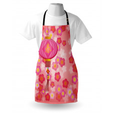 Cherry Blossom New Year Apron