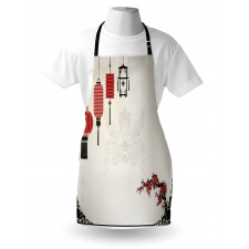 Minimalist New Year Apron