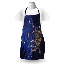 America Continent Space Apron