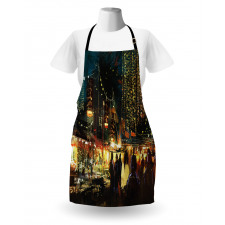 City Street Colorful Art Apron