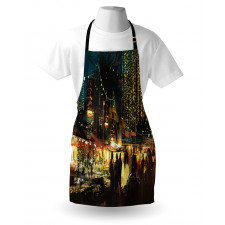 City Street Colorful Art Apron