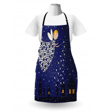 Girls Kids Cartoon Fairy Apron