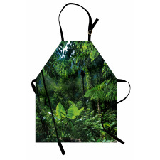 Green Untouched Nature Apron