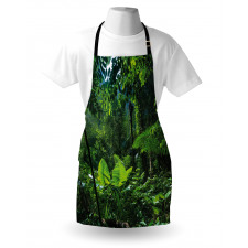 Green Untouched Nature Apron