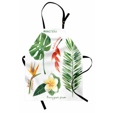 Tropical Flora Apron