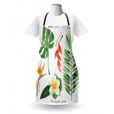 Tropical Flora Apron