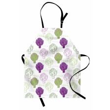 Sketch Style Food Apron