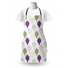 Sketch Style Food Apron