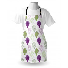 Sketch Style Food Apron