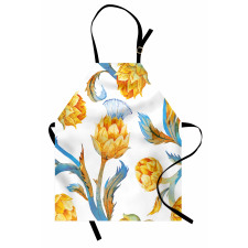 Watercolor Vegetables Apron