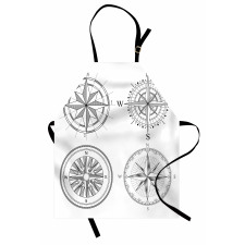 Seafaring Monochrome Apron