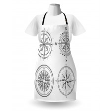 Seafaring Monochrome Apron