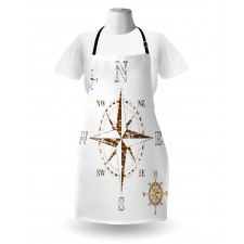 Faded Windrose Sailing Apron