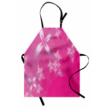 Vibrant Floral Modern Apron