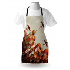 Geometric Aged Apron