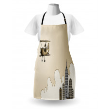 Cartoon Plane Apron