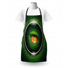 Vibrant Realistic Reptile Apron