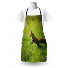 Jumping Animal Fresh Grass Apron