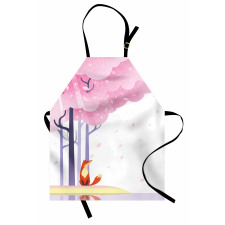 Spring Pink Sakura Idyllic Apron