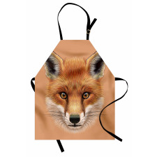 Fluffy Face Forest Apron