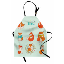 Fun Characters Kids Comic Apron