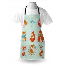 Fun Characters Kids Comic Apron