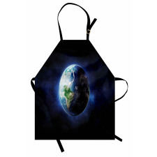 Calm Starry Outer Space Apron