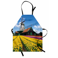 Dutch Tulips Country Apron