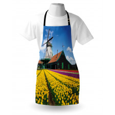 Dutch Tulips Country Apron