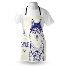 Cartoon Puppy Apron