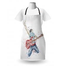 Guitarist Dots Apron