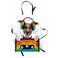 Dog Headphones Apron