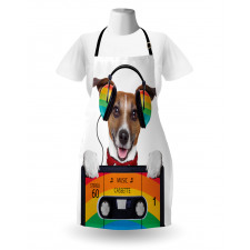 Dog Headphones Apron