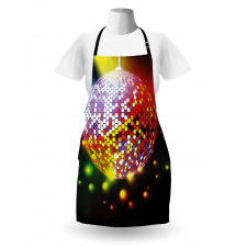 Vivid Disco Ball Apron