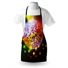 Vivid Disco Ball Apron