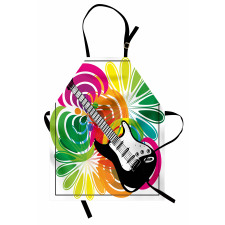 Flowers Guitar Apron