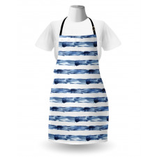 Watercolor Brush Apron