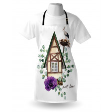 Watercolor Home Apron