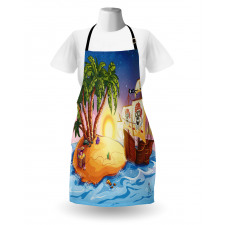 Exotic Sea Island Apron