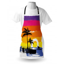 Tropical Beach Apron