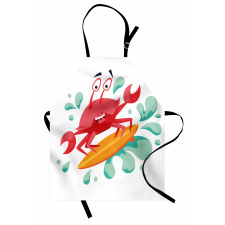 Caricature Crab Apron