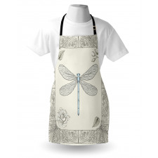 Royal Rose Petals Apron